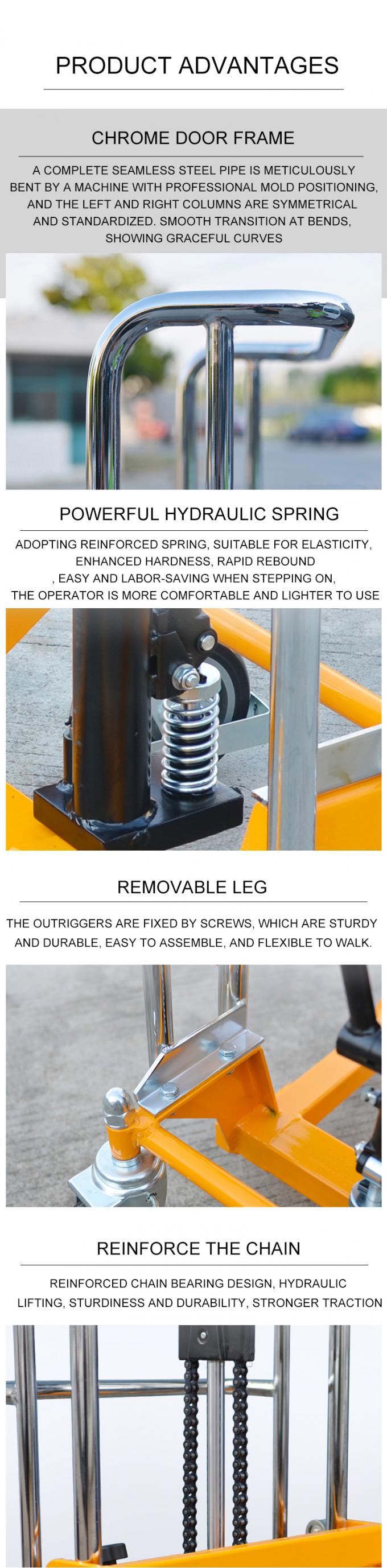 Sinolift PFR handmatig, in alle richtingen, hydraulisch papierrollifter 5