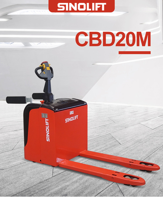Sinolift 2.5 Ton ~ 3.0 Ton Series Electric Pallet Truck CBD20M Used In The Warehouse Environment