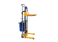 EPS Semi-Electric Hydrualic Platform Stacker With Easier and Faster Lifting Operation Capacity 400Kg
