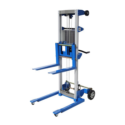 SW-serie Handwinch Stacker met straddle benen
